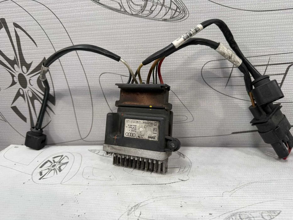 Modul electroventilator Valeo Audi A4 S4 B8 8K COD: 989460D 2009 / [2008-2015] / (5B2)