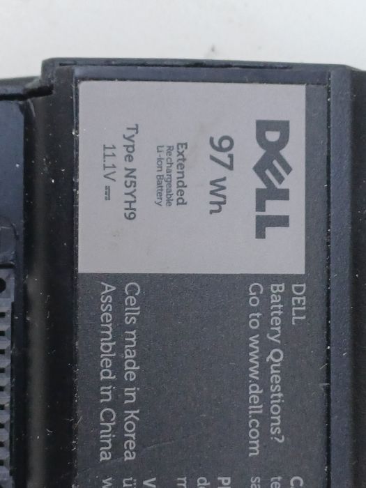 Baterie laptop VV0NF N5YH9 pentru Dell Latitude E5440 E5540 P44G. 9000 mA
Celulele au fost schimbate cu unele noi, Samsung. Chip-ul a fost resoftat

#