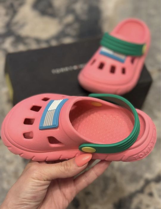 Crocs Tommy Hilfiger, fetițe, mărimea 24/25