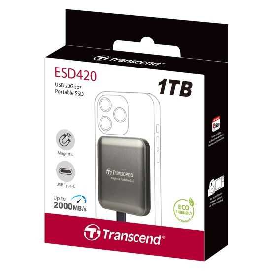 Портативный SSD-накопитель Transcend 1TB - 2TB  //