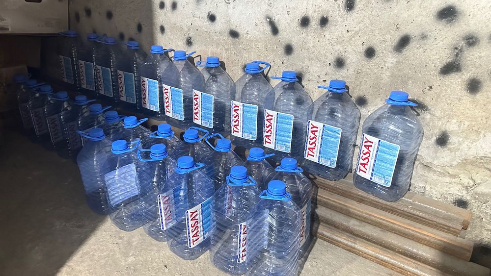 Продам баклашки тассай 5 л чистые
