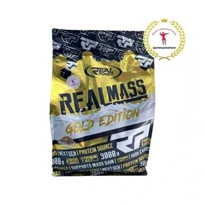Real Pharm Real Mass Gold Edition 3000 – Mushak massasi uchun premium