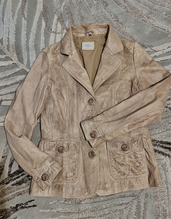 Уникално Сако от агнешка кожа Tom Tailor  XL