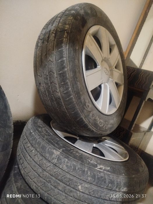 15 R gentra diska,  bolon,  kalpak. Komplekt.