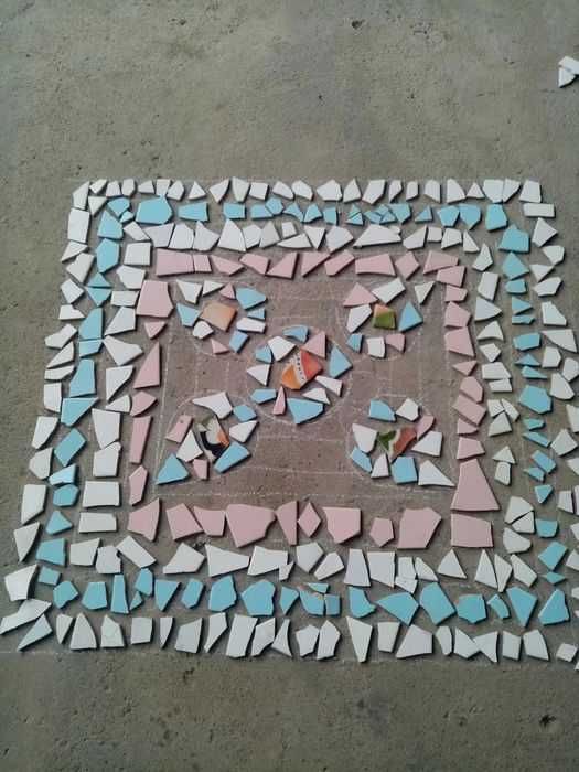 Мозайка от иранского кафеля
