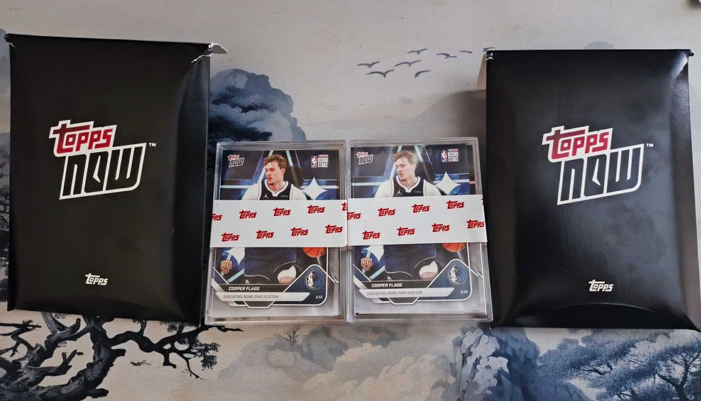 Topps Now rising stars set 2026