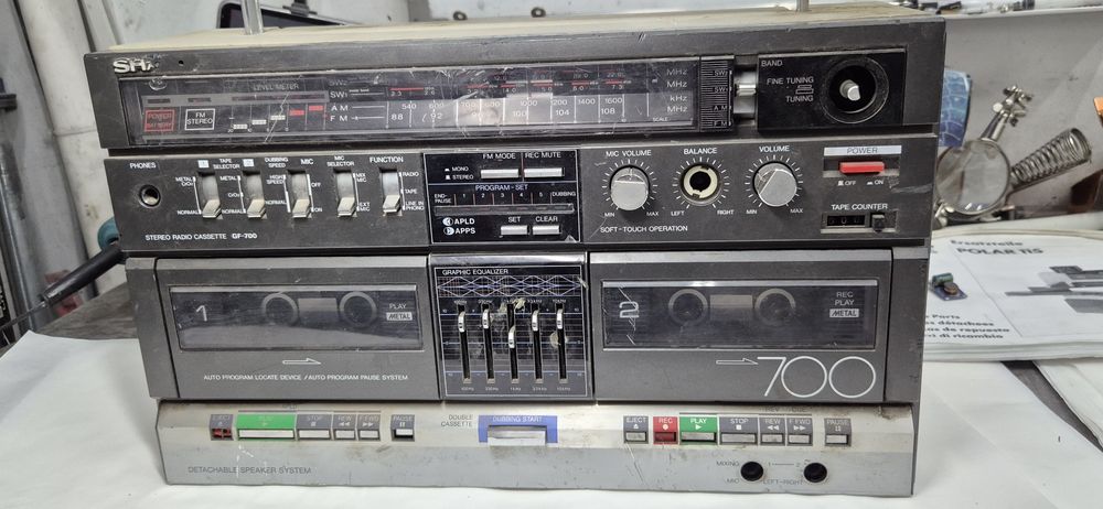 Магнитофон SHARP GF-700Z