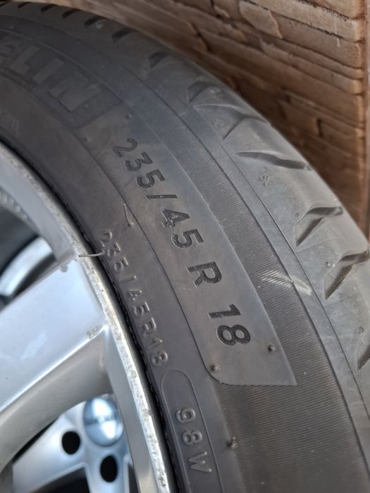 Алуминиеви джанти с гуми за Пежо ,Форд,Волво 18 цола