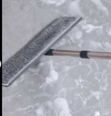 Комплект Нов, за почистване на дома,с моп и кофа-сухо и мокро,тънък