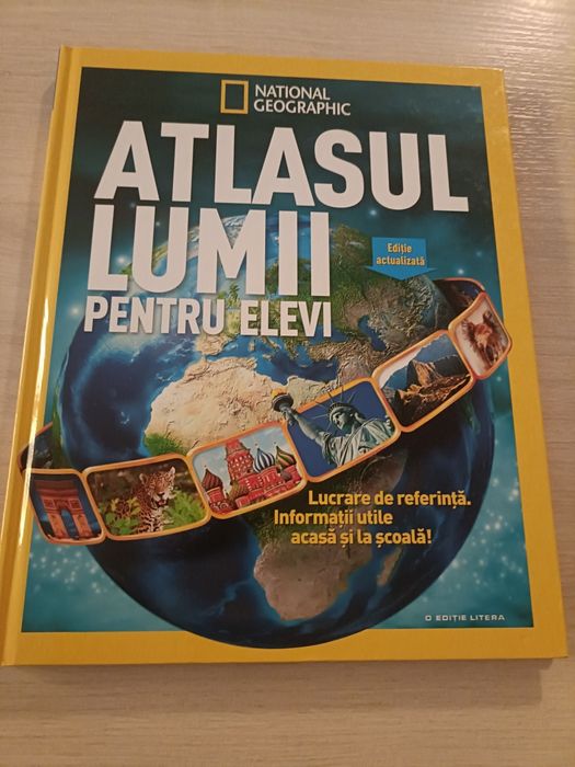 Atlasul lumii pentru elevi National Geographic