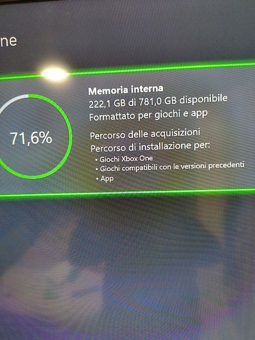 Xbox one x 1tb memorie