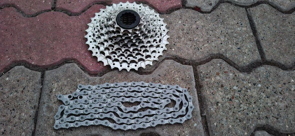 Transmisie/groupset pt. gravel/sosea 2x9viteze Shimano Sora/FSA/Tektro