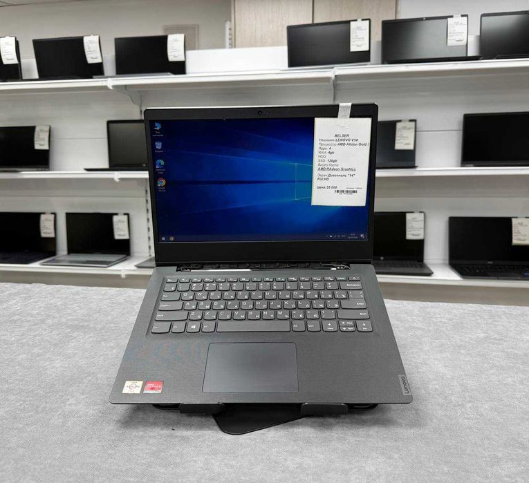 LENOVO V14 amd Athlon*ОЗУ 4*SSD 128*Ноутбук для учебы и работы