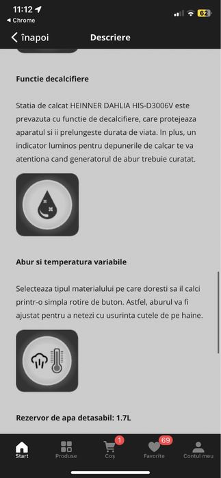 Statie de calcat heinner