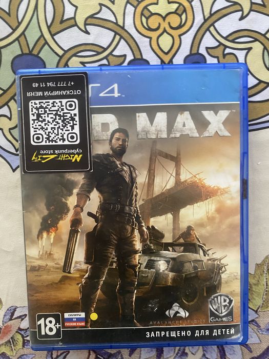 Продам диск с игрой Mad Max на пс4