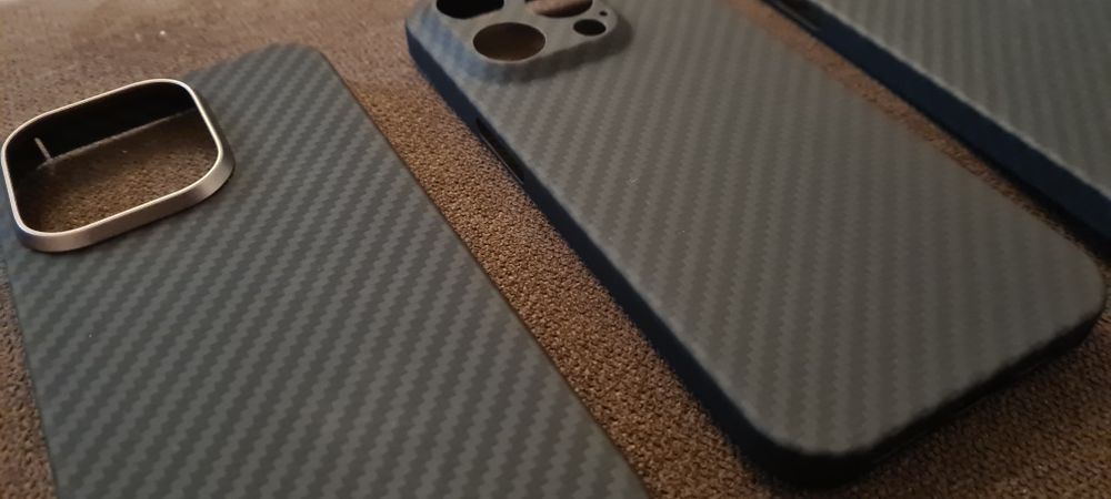 Husa din kevlar iPhone 11, 12, 13 Pro max, 14, 15 Pro, 16, 16 Pro, 17