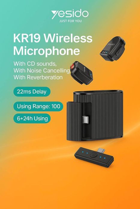 Микрофон петличка KR-19