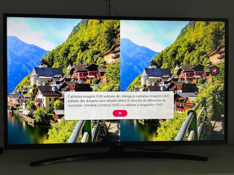 Televizor Smart LED LG, 108 cm diagonala, 4K Ultra HD