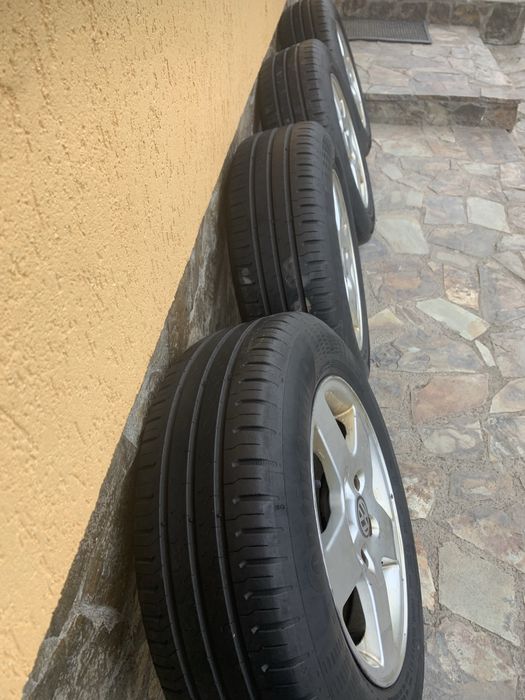 Jante al. cu gume de vară 195/65/15” Continental