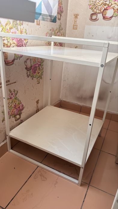 Полка стеллаж белые