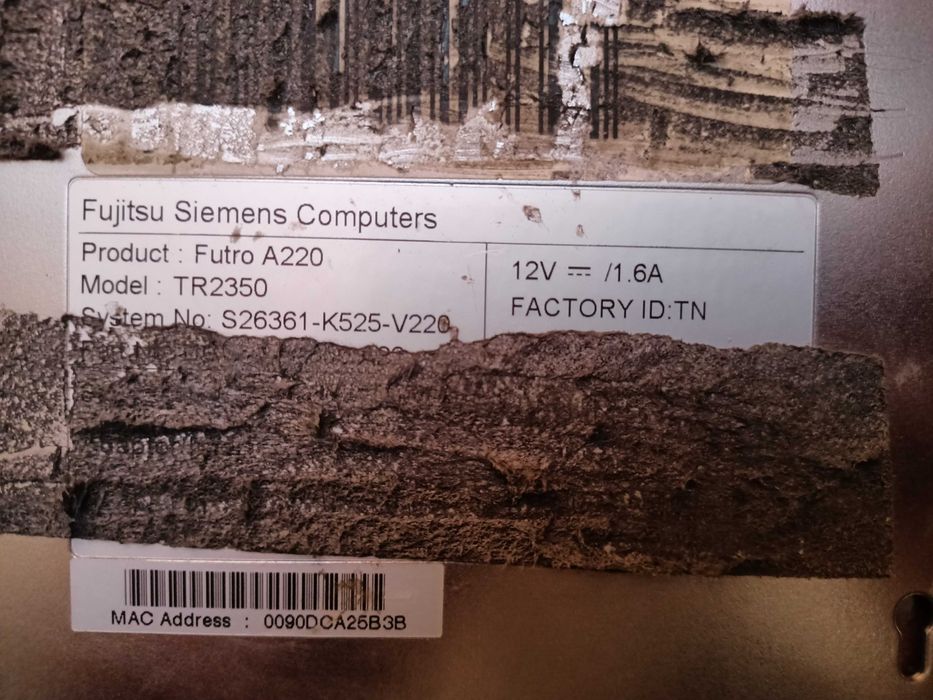 Продам тонкий клиент Fujitsu FUTRO A220.