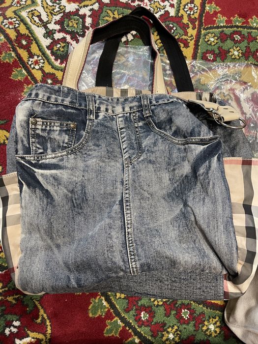 Сумка джинсовая