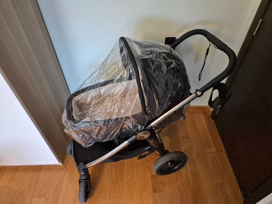 Бебешка количка Mamas & Papas Ocarro Onyx + кош и зимно чувалче