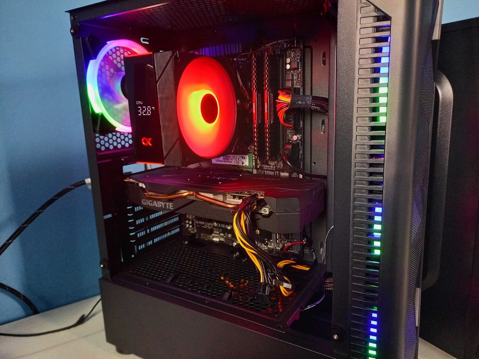 Геймърси компютър/Gaming PC GTX 1660 TI / Ryzen 5 3600 / 16GB RAM / SSD