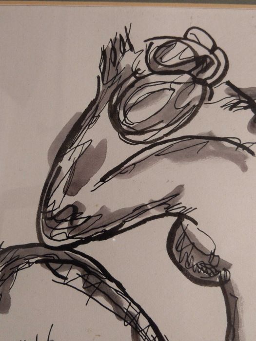 Tablou, Marcel Guguianu - Nud