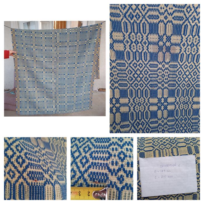 Cuvertura/covor/țol de lana Bucovina