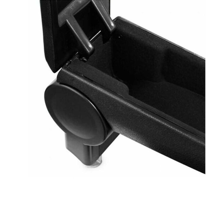 Подлакътник, VW Passat B5, Audi A4 B5, текстилен, черен