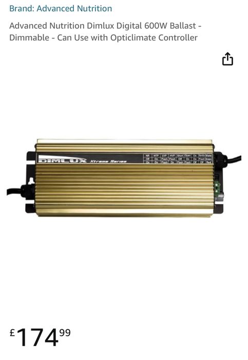 Electronic Ballast 600W