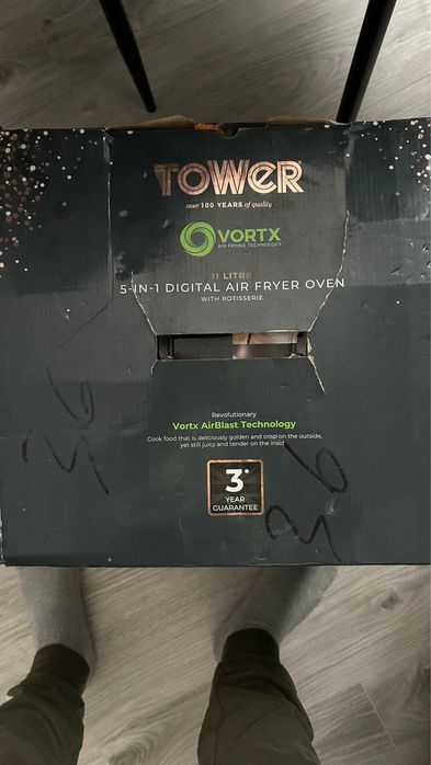 Tower Vortex 11 L  Digital Air fryer over Nou!