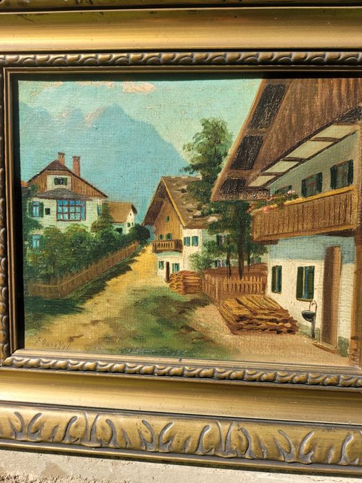 Tablou vechi, stare bună