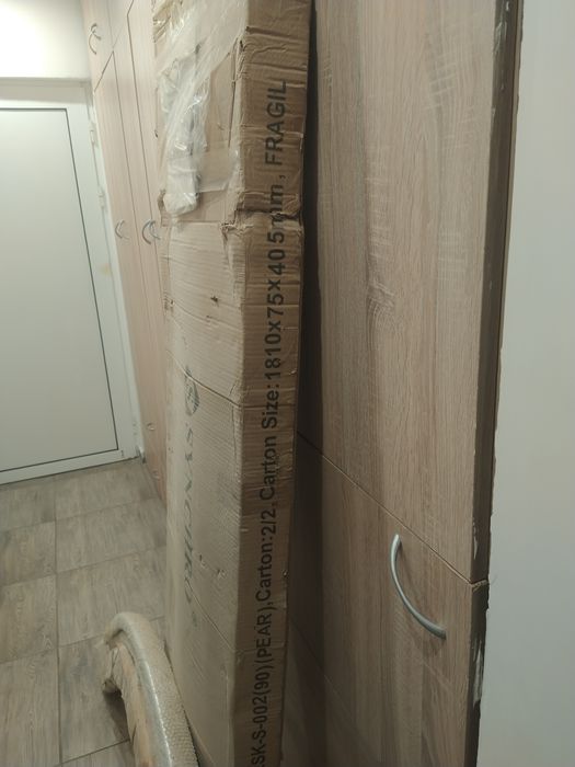 Параван за баня  в кашон