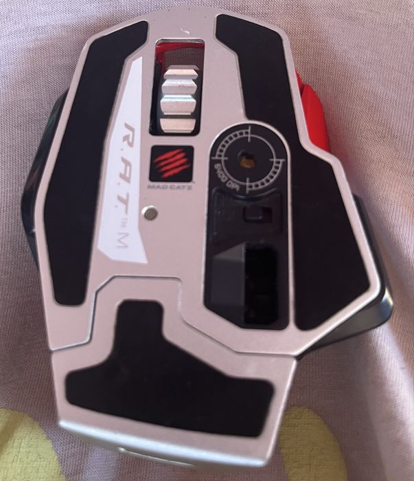 Геймърска мишка червена