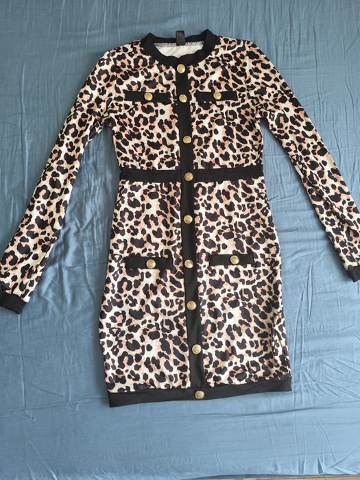 Rochiță damă leopard