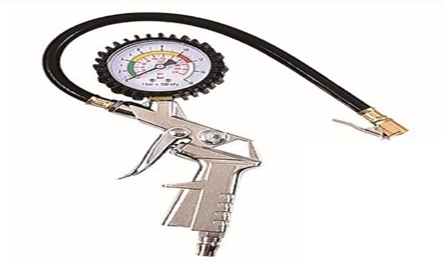 Pistol umflat roata cu manometru