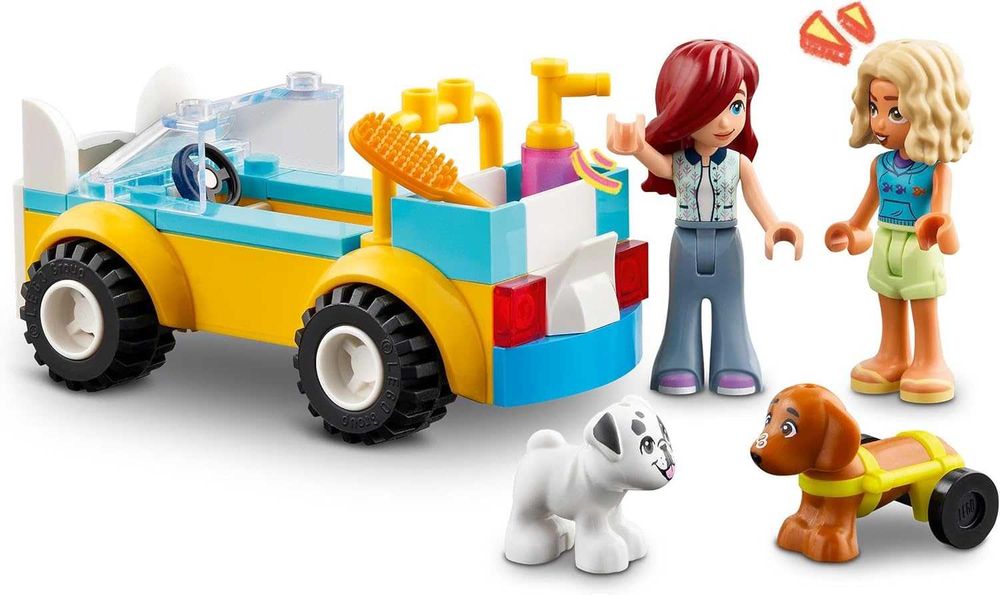 LEGO Строителна игра с мини кукли Пейсли и Нова за деца