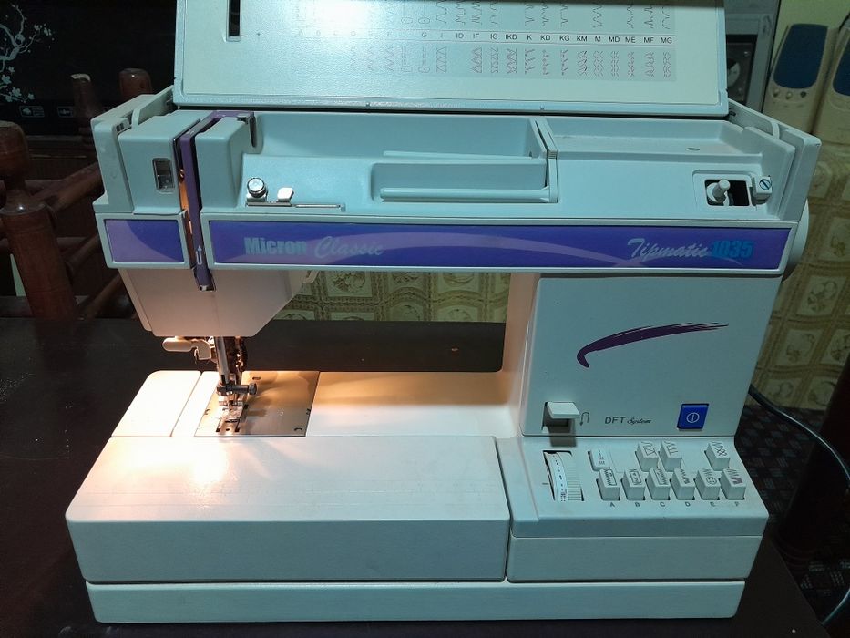 Tikuv mashinasi i yangi rassiyadan olganman.