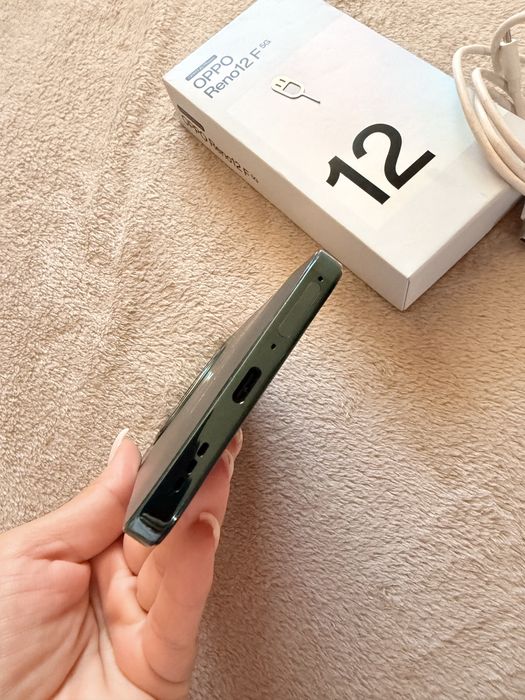 Oppo Reno 12F 5G black green 256Gb ca nou