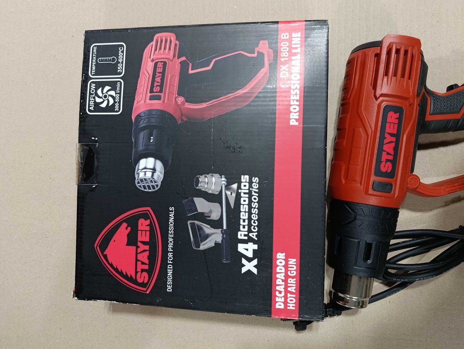 Pistol aer cald Stayer DX 1800 B pistol aer cald – NOU