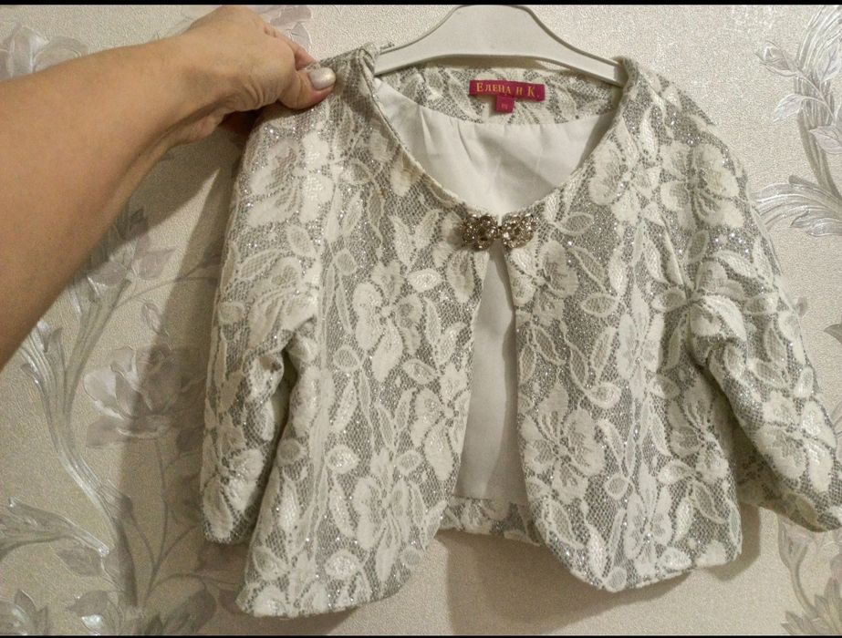 Болеро нарядное  на девочку