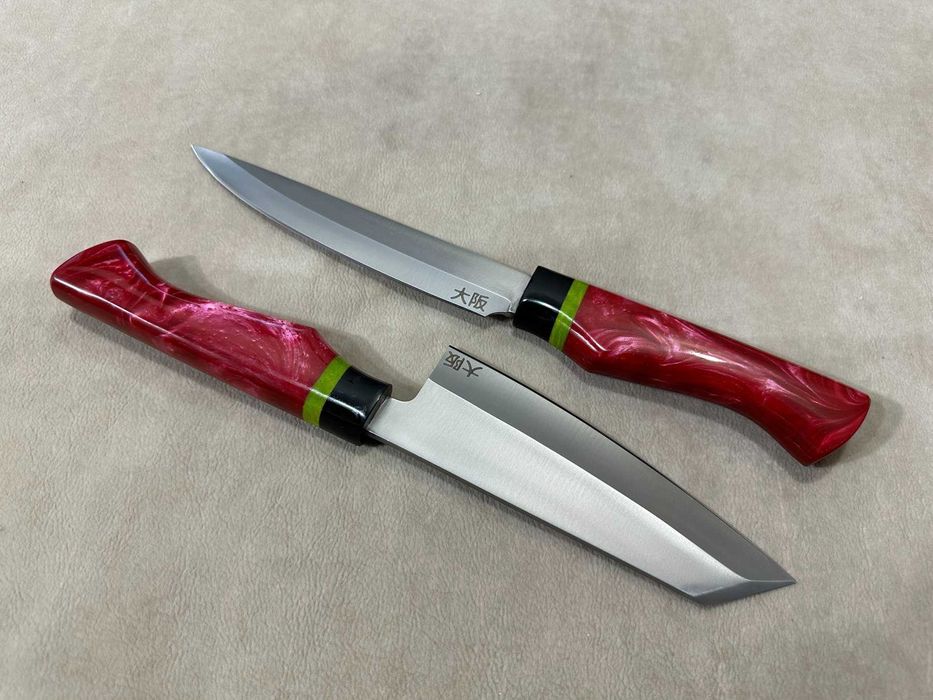 Cuțit Profesional Chef Kiritsuke Bunka Oțel D2, Nou