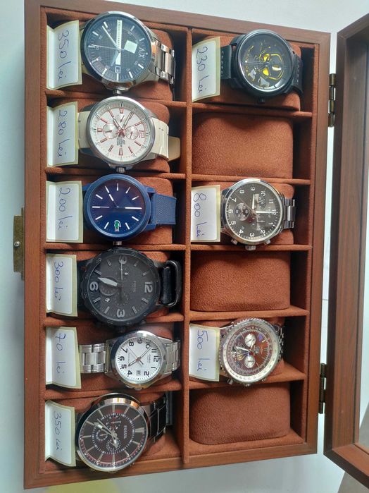 Ceasuri barbati Tissot , Police , Armani , Edifice , Fossil CashGen