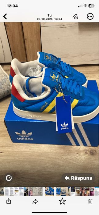 Adidasi dama Campus Gazelle nr 40 noi