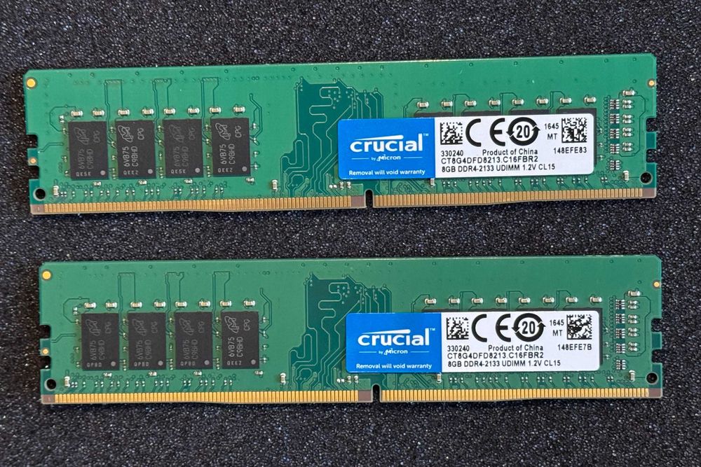 Дънна платка, процесор и памет H110M, i5-6500, 16 GB DDR4