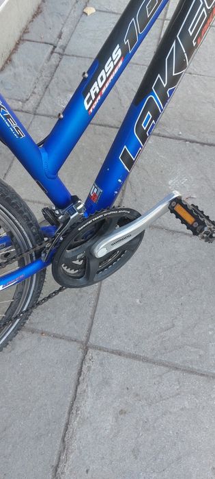 Продавам немски алуминиев велосипед 28 цола,46 см