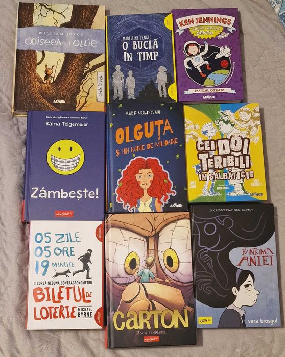 Vând cărți editura Arthur