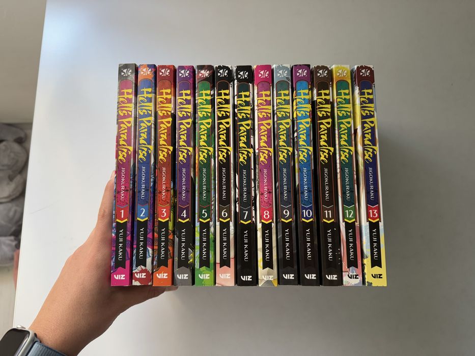 Пълна колекция манга manga Hell’s paradise